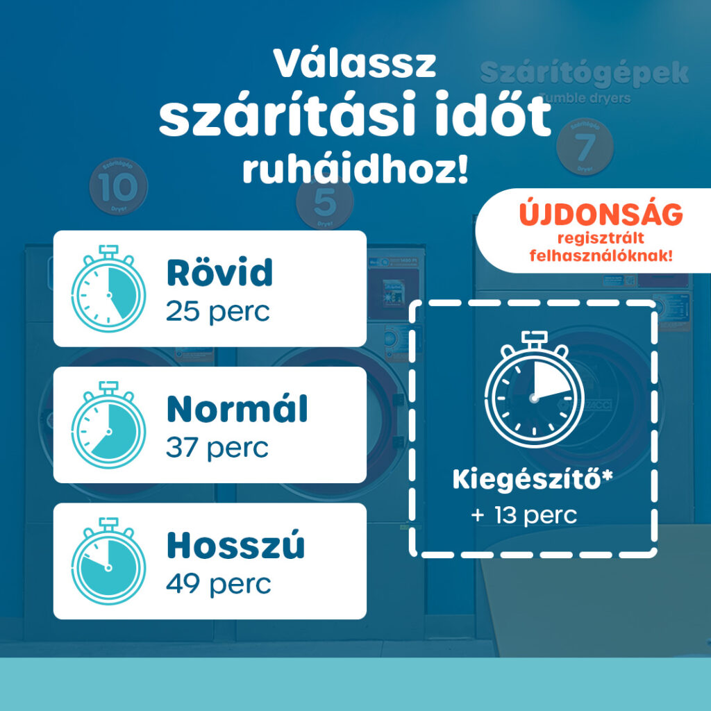 Szárítás a Bubblesben