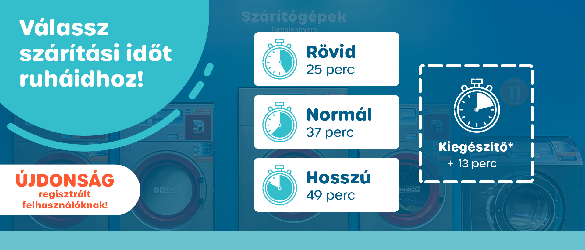 Szárítás a Bubblesben